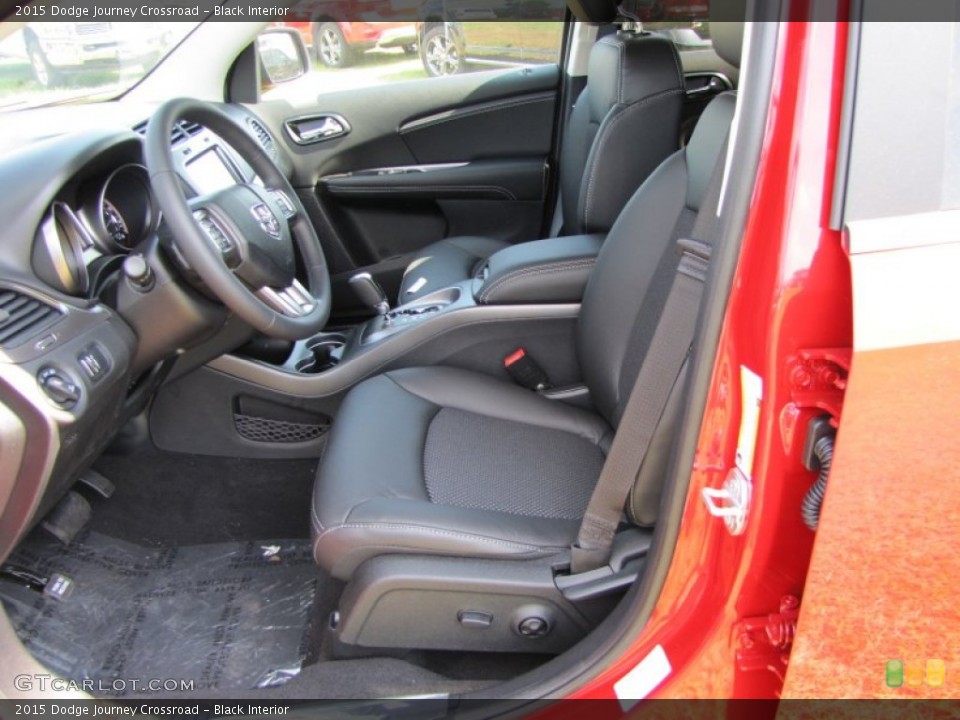 Black Interior Photo for the 2015 Dodge Journey Crossroad #96392516