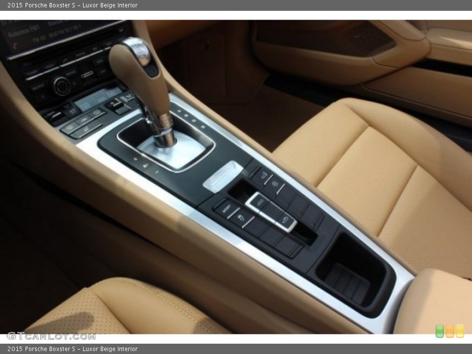 Luxor Beige Interior Controls for the 2015 Porsche Boxster S #96392891