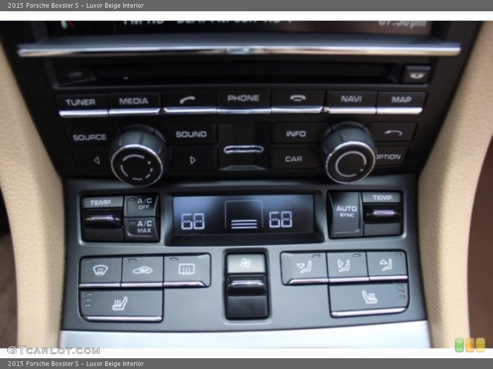 Luxor Beige Interior Controls for the 2015 Porsche Boxster S #96392948