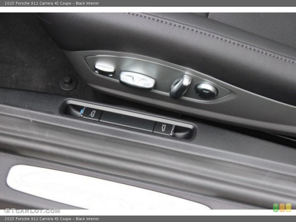 Black Interior Controls for the 2015 Porsche 911 Carrera 4S Coupe #96393397