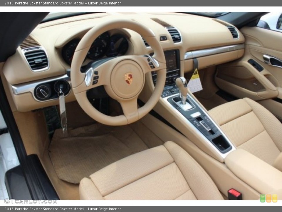 Luxor Beige Interior Prime Interior for the 2015 Porsche Boxster  #96394067