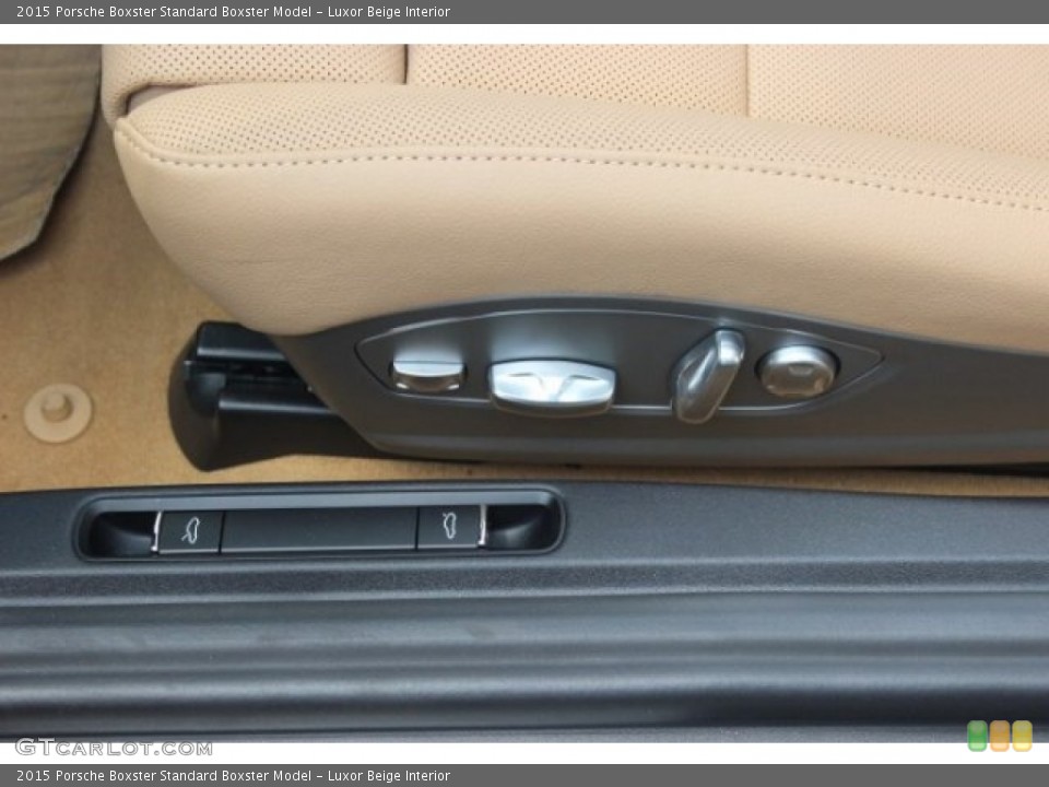 Luxor Beige Interior Controls for the 2015 Porsche Boxster  #96394112