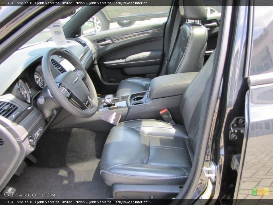 John Varvatos Black/Pewter Interior Photo for the 2014 Chrysler 300 John Varvatos Limited Edition #96396359