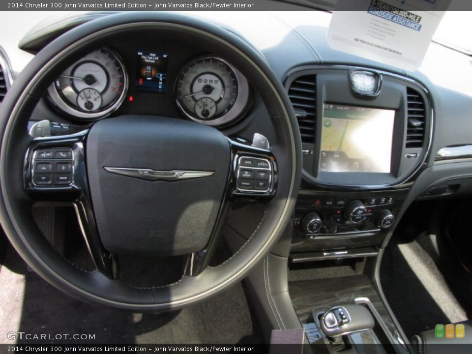 John Varvatos Black/Pewter Interior Dashboard for the 2014 Chrysler 300 John Varvatos Limited Edition #96396406