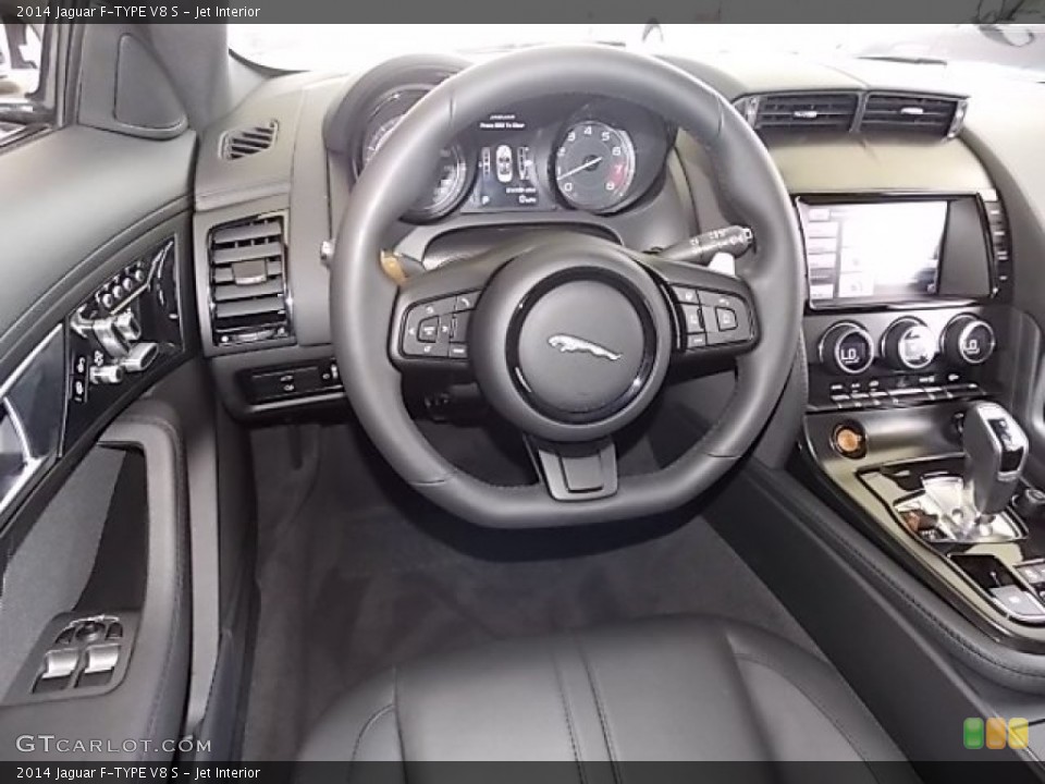 Jet Interior Steering Wheel for the 2014 Jaguar F-TYPE V8 S #96402038