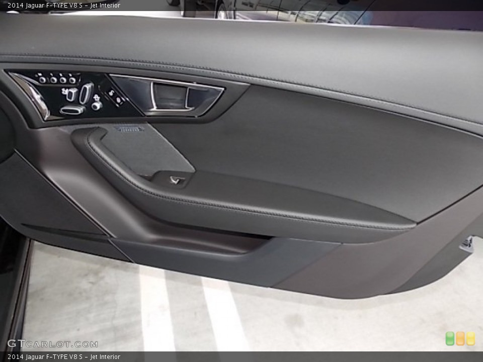 Jet Interior Door Panel for the 2014 Jaguar F-TYPE V8 S #96402113