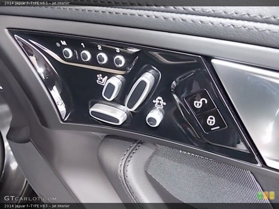 Jet Interior Controls for the 2014 Jaguar F-TYPE V8 S #96402131
