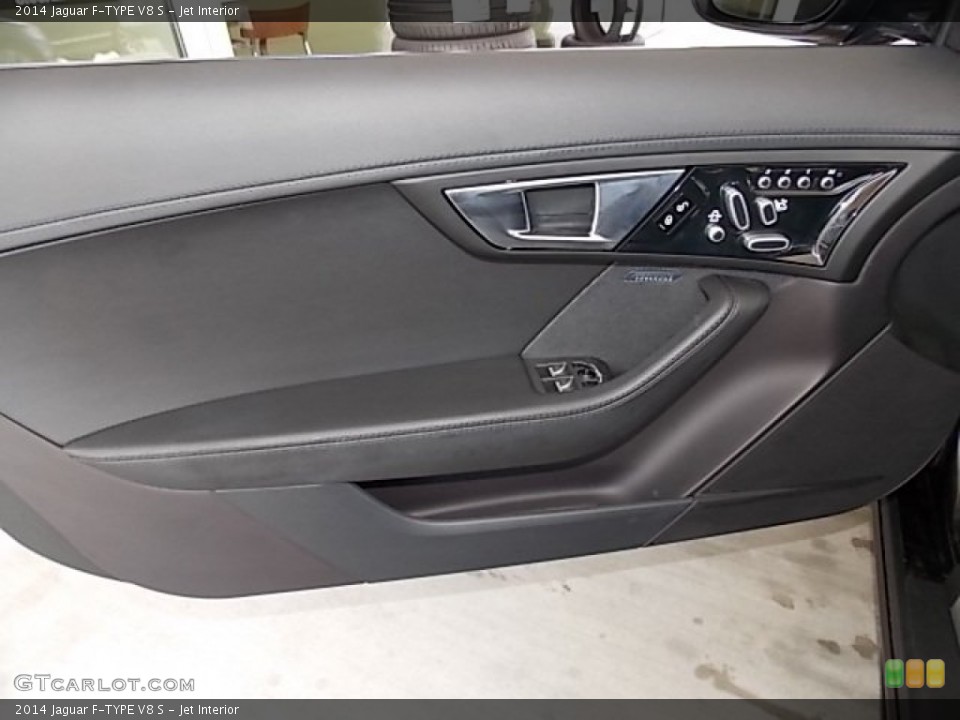 Jet Interior Door Panel for the 2014 Jaguar F-TYPE V8 S #96402182