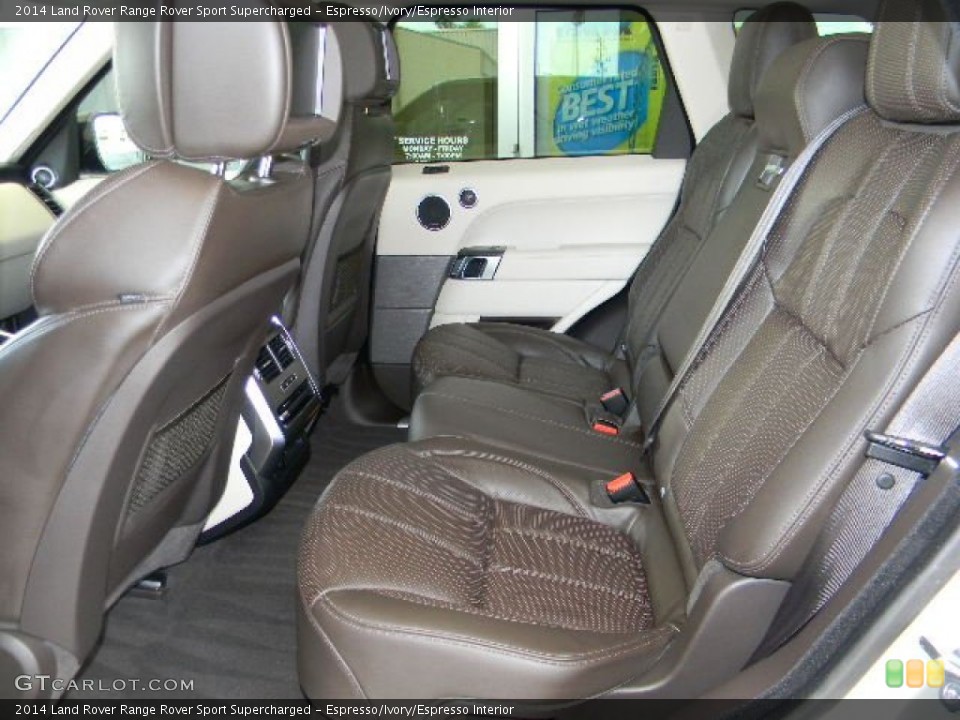 Espresso/Ivory/Espresso Interior Rear Seat for the 2014 Land Rover Range Rover Sport Supercharged #96402947