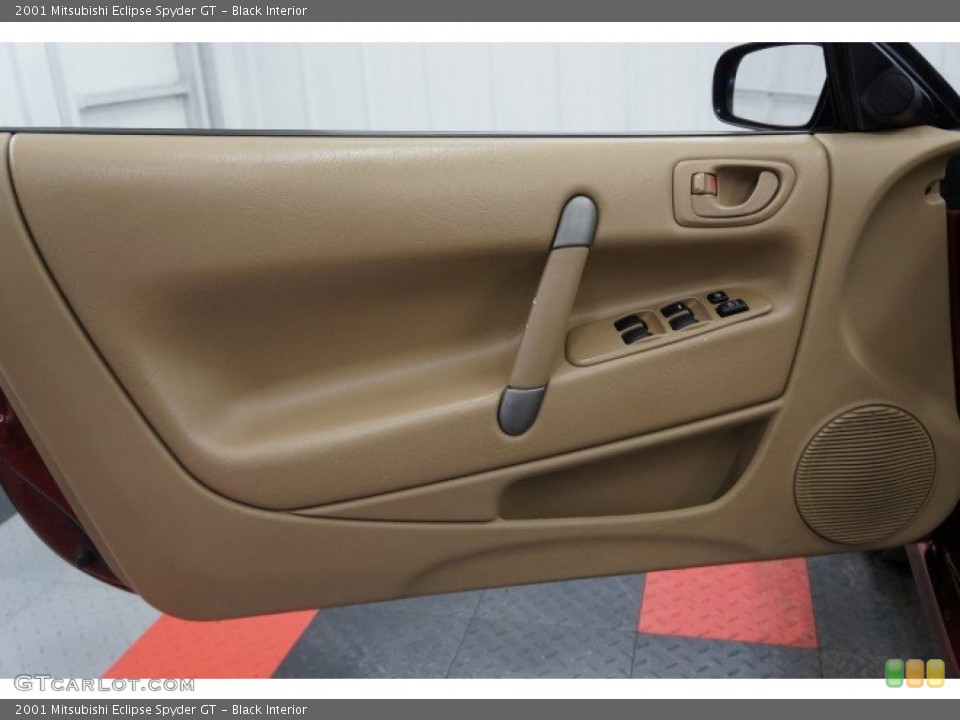 Black Interior Door Panel for the 2001 Mitsubishi Eclipse Spyder GT #96403001