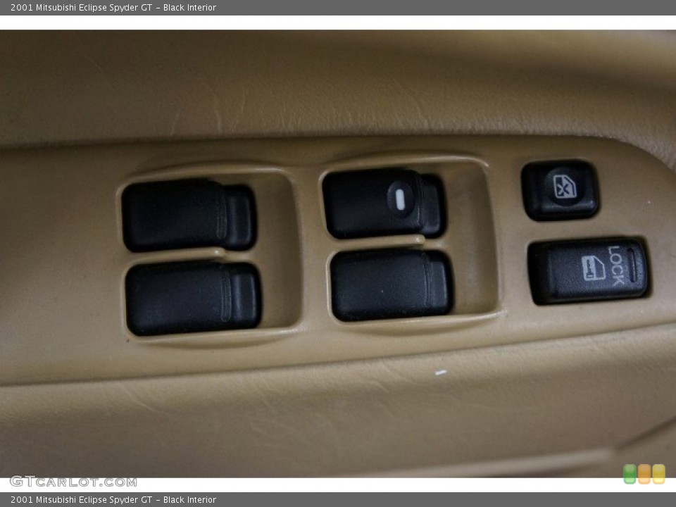 Black Interior Controls for the 2001 Mitsubishi Eclipse Spyder GT #96403025