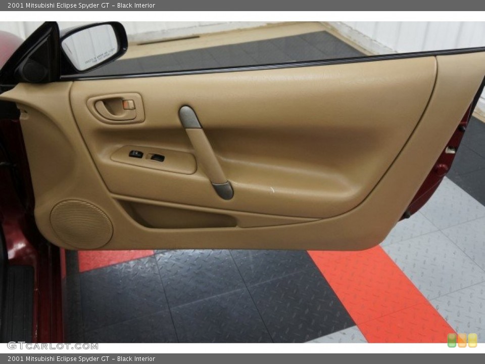 Black Interior Door Panel for the 2001 Mitsubishi Eclipse Spyder GT #96403070