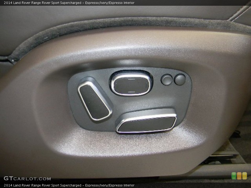 Espresso/Ivory/Espresso Interior Controls for the 2014 Land Rover Range Rover Sport Supercharged #96403175