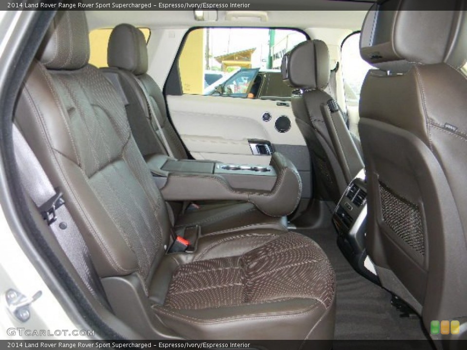 Espresso/Ivory/Espresso Interior Rear Seat for the 2014 Land Rover Range Rover Sport Supercharged #96403196