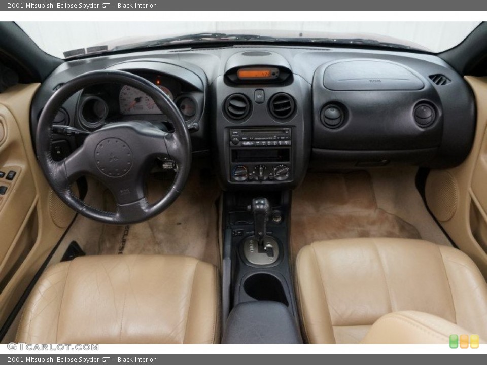 Black Interior Photo for the 2001 Mitsubishi Eclipse Spyder GT #96403211