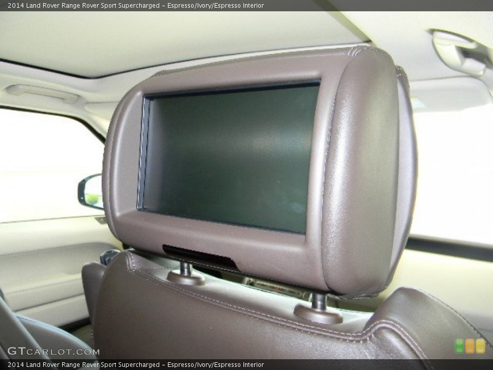 Espresso/Ivory/Espresso Interior Entertainment System for the 2014 Land Rover Range Rover Sport Supercharged #96403220
