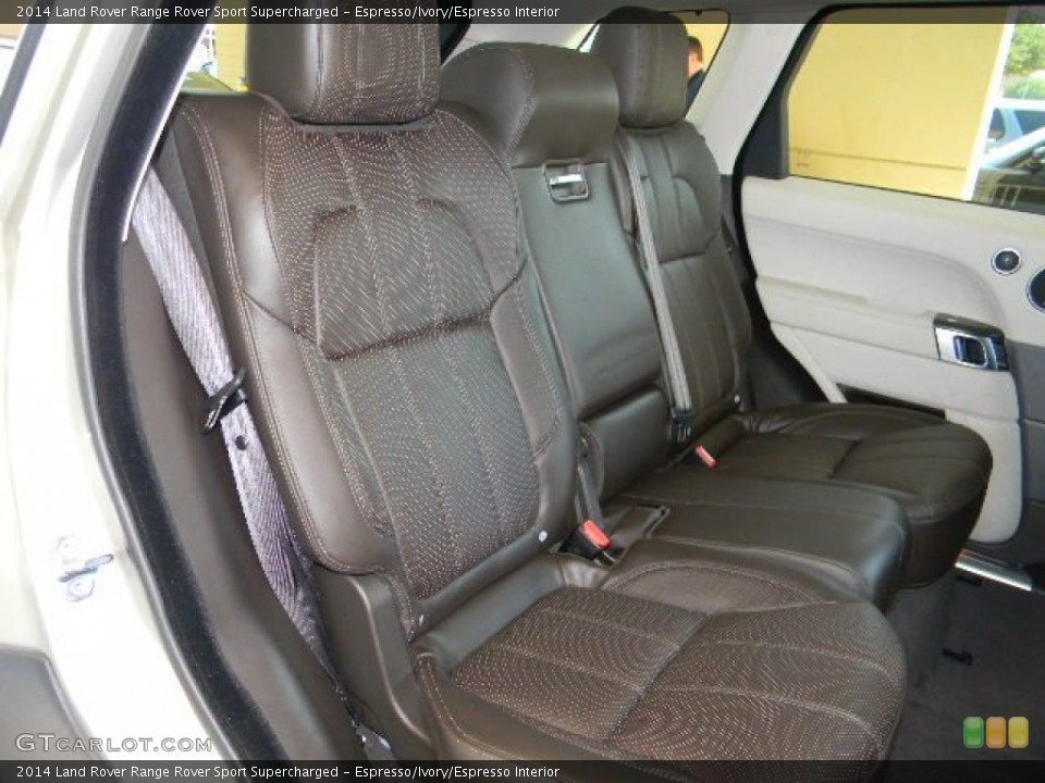 Espresso/Ivory/Espresso Interior Rear Seat for the 2014 Land Rover Range Rover Sport Supercharged #96403269