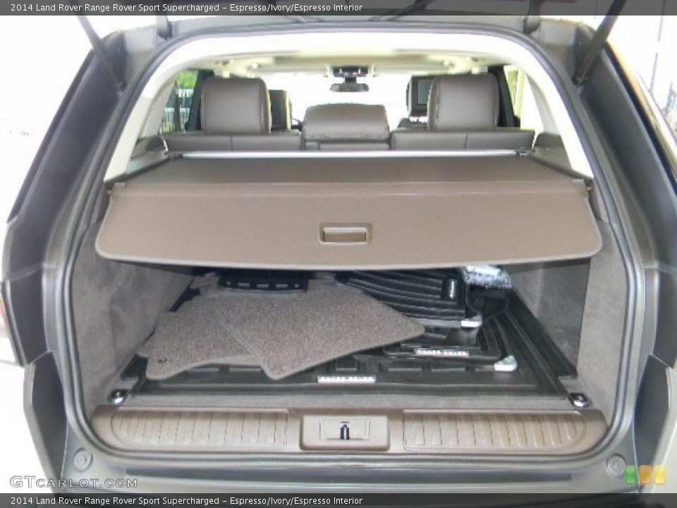 Espresso/Ivory/Espresso Interior Trunk for the 2014 Land Rover Range Rover Sport Supercharged #96403340