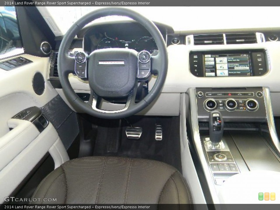 Espresso/Ivory/Espresso Interior Dashboard for the 2014 Land Rover Range Rover Sport Supercharged #96403370