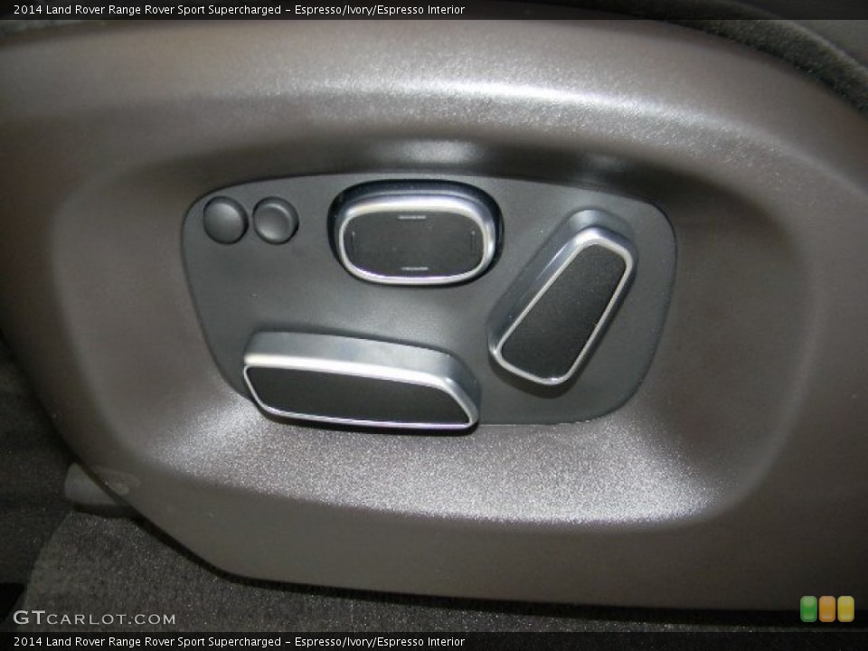 Espresso/Ivory/Espresso Interior Controls for the 2014 Land Rover Range Rover Sport Supercharged #96403415