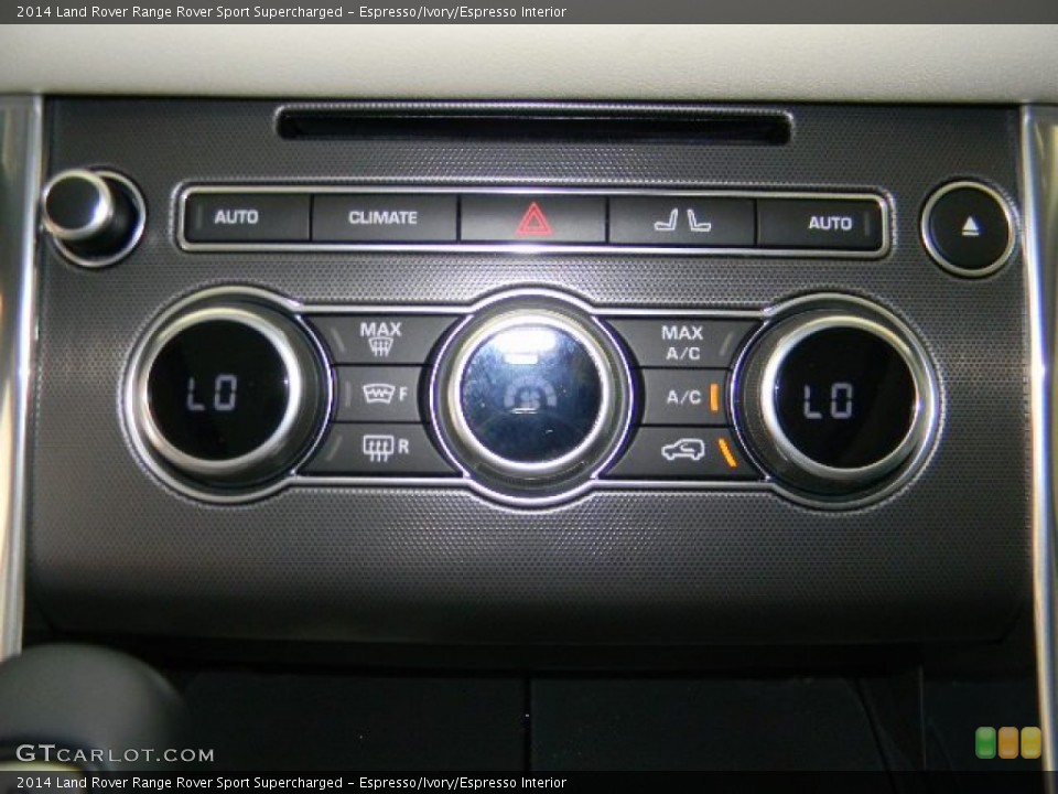 Espresso/Ivory/Espresso Interior Controls for the 2014 Land Rover Range Rover Sport Supercharged #96403517