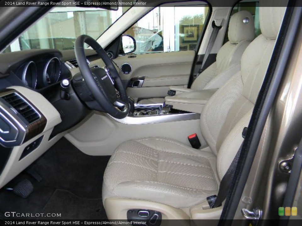 Espresso/Almond/Almond Interior Photo for the 2014 Land Rover Range Rover Sport HSE #96404081