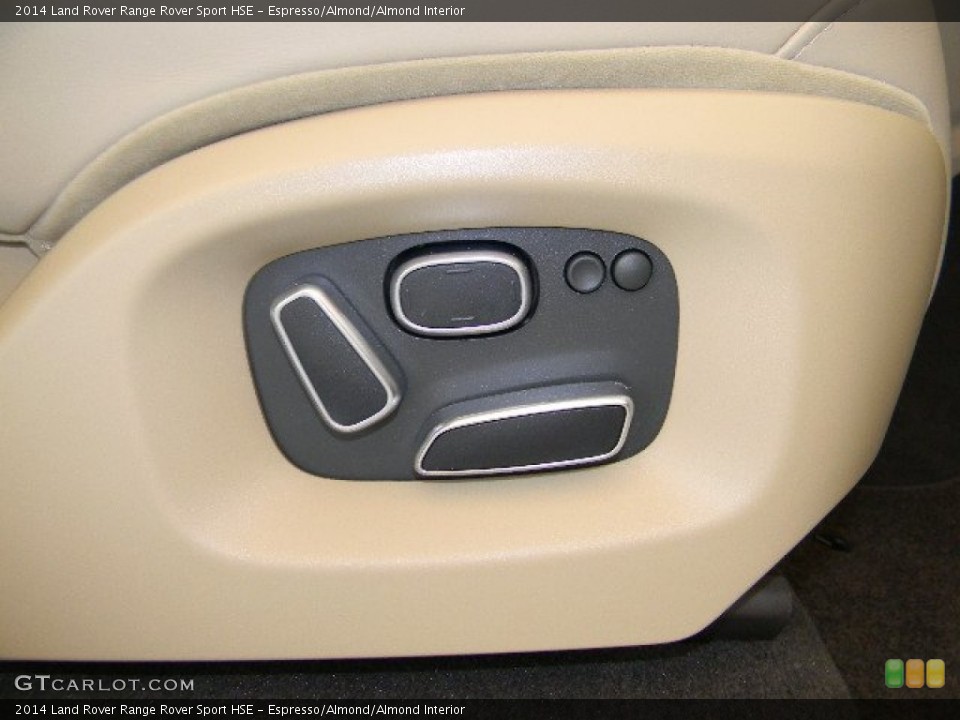 Espresso/Almond/Almond Interior Controls for the 2014 Land Rover Range Rover Sport HSE #96404294