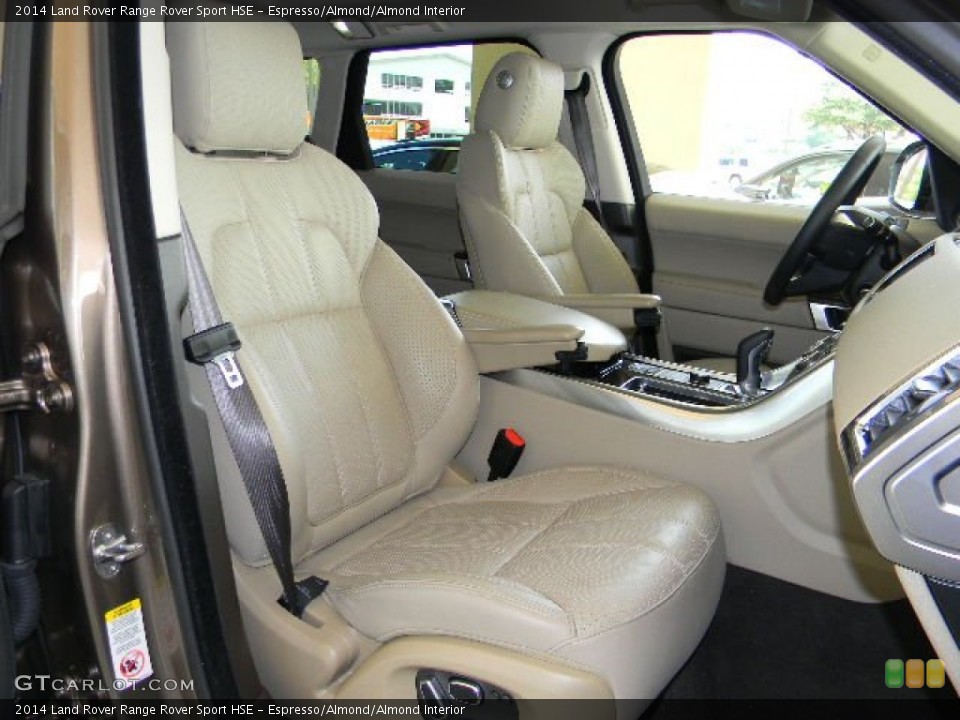 Espresso/Almond/Almond 2014 Land Rover Range Rover Sport Interiors