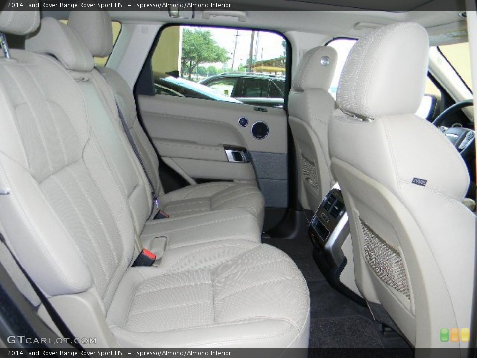 Espresso/Almond/Almond Interior Rear Seat for the 2014 Land Rover Range Rover Sport HSE #96404333