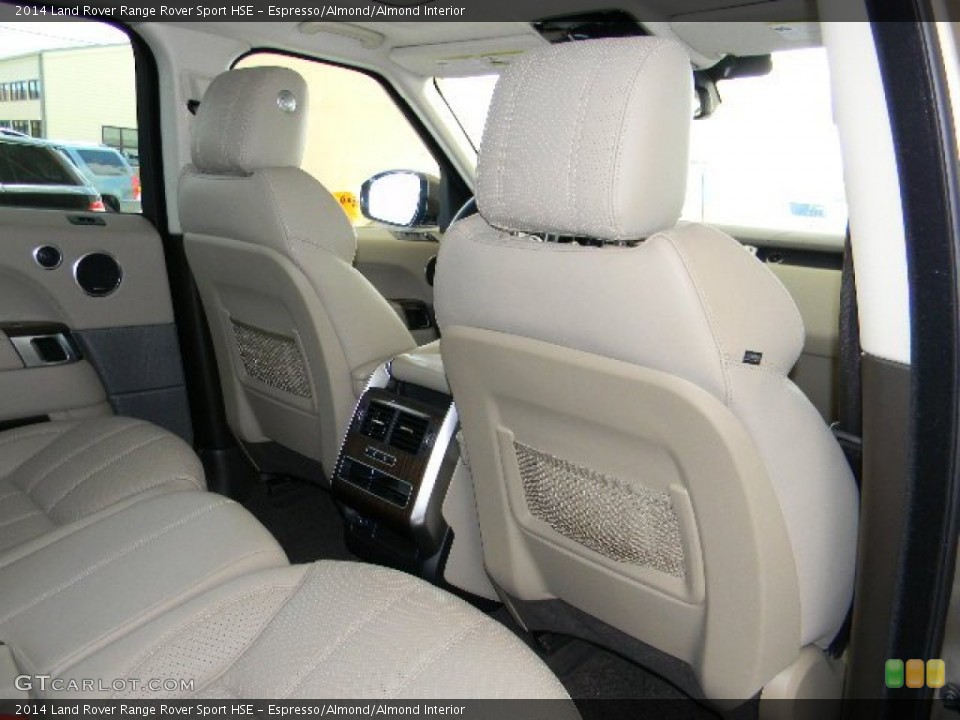 Espresso/Almond/Almond Interior Rear Seat for the 2014 Land Rover Range Rover Sport HSE #96404369