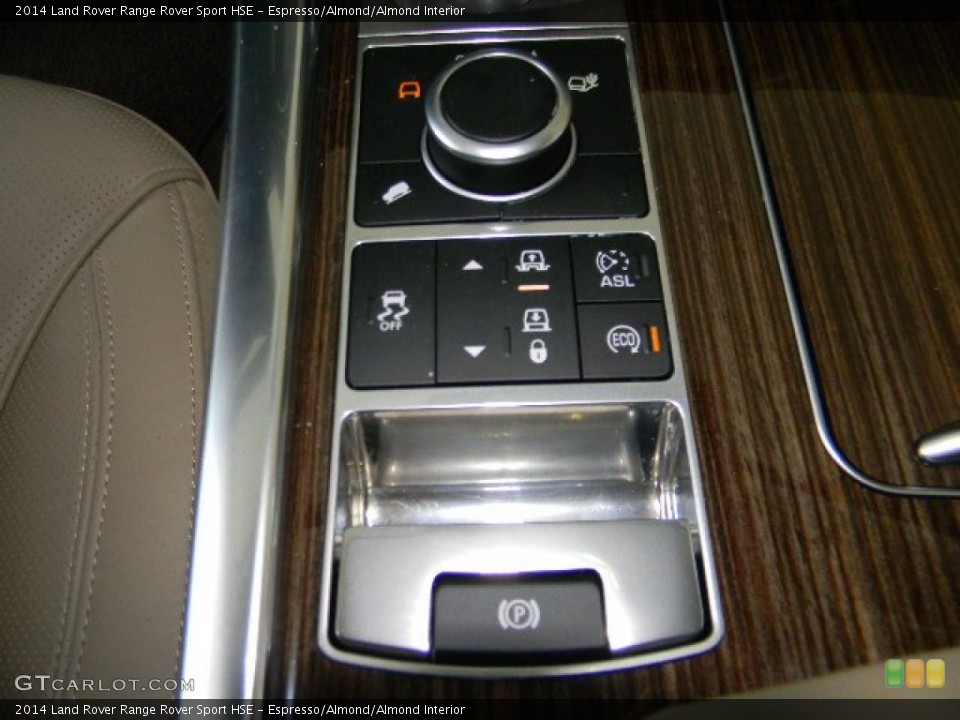 Espresso/Almond/Almond Interior Controls for the 2014 Land Rover Range Rover Sport HSE #96404573