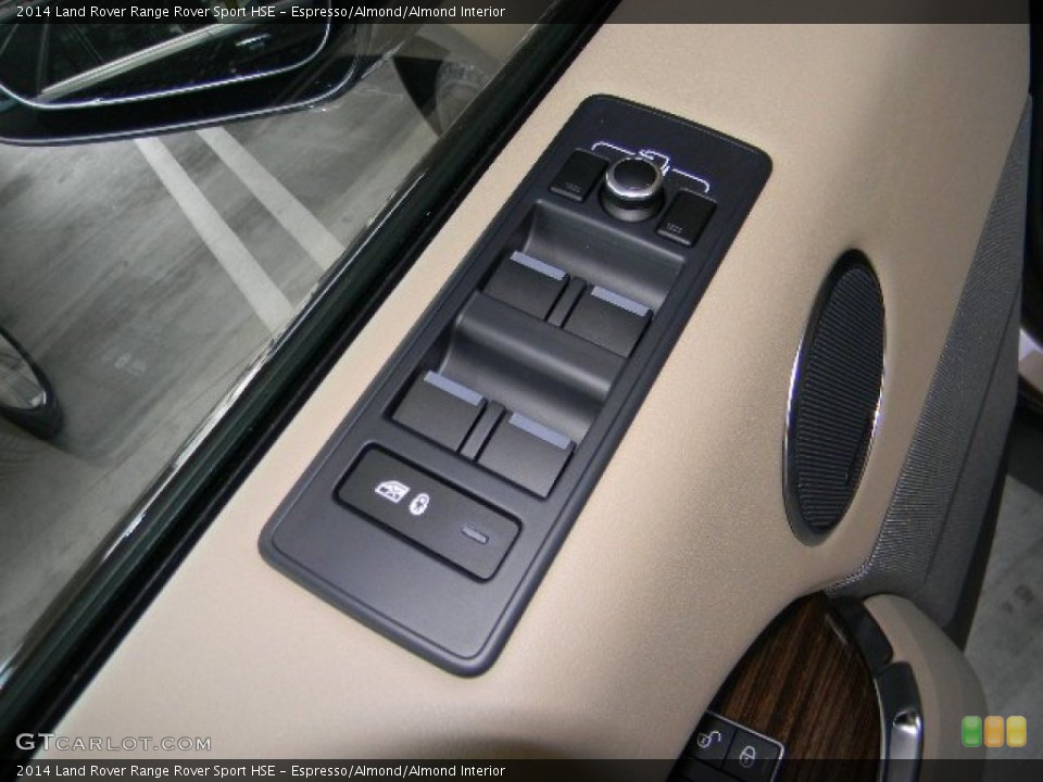 Espresso/Almond/Almond Interior Controls for the 2014 Land Rover Range Rover Sport HSE #96404767