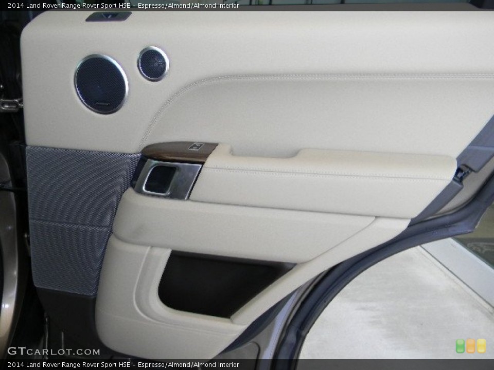 Espresso/Almond/Almond Interior Door Panel for the 2014 Land Rover Range Rover Sport HSE #96404825