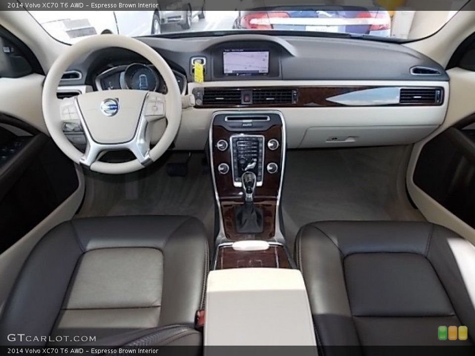 Espresso Brown Interior Photo for the 2014 Volvo XC70 T6 AWD #96411941