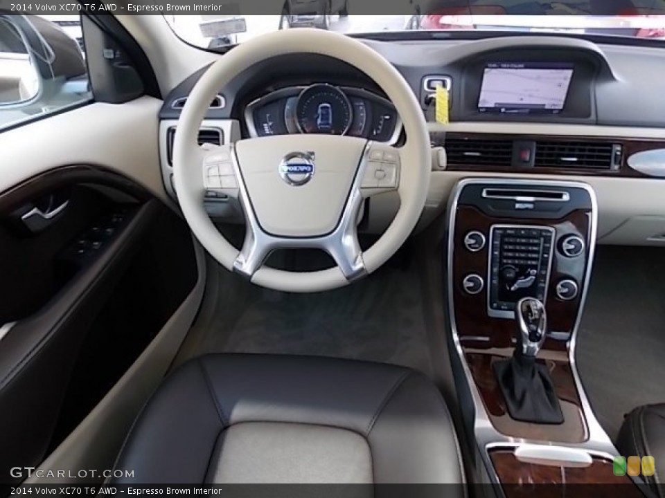 Espresso Brown Interior Photo for the 2014 Volvo XC70 T6 AWD #96412100