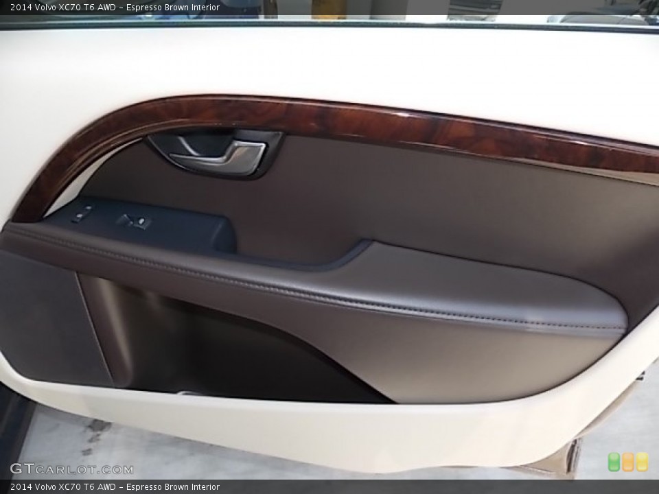 Espresso Brown Interior Door Panel for the 2014 Volvo XC70 T6 AWD #96412248