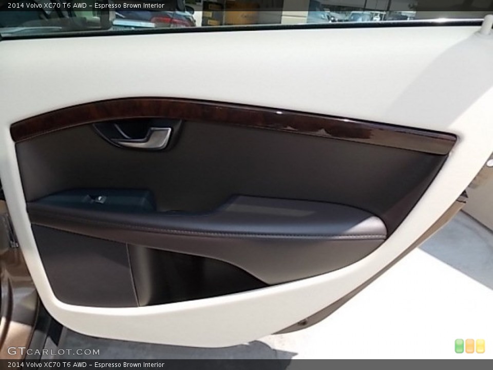 Espresso Brown Interior Door Panel for the 2014 Volvo XC70 T6 AWD #96412280
