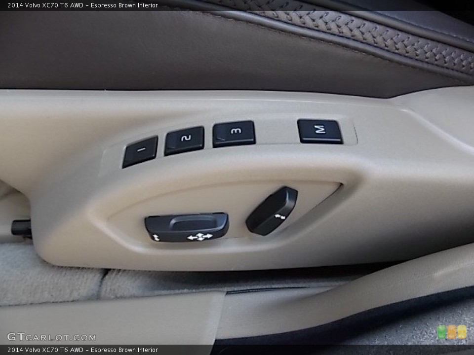 Espresso Brown Interior Controls for the 2014 Volvo XC70 T6 AWD #96412511