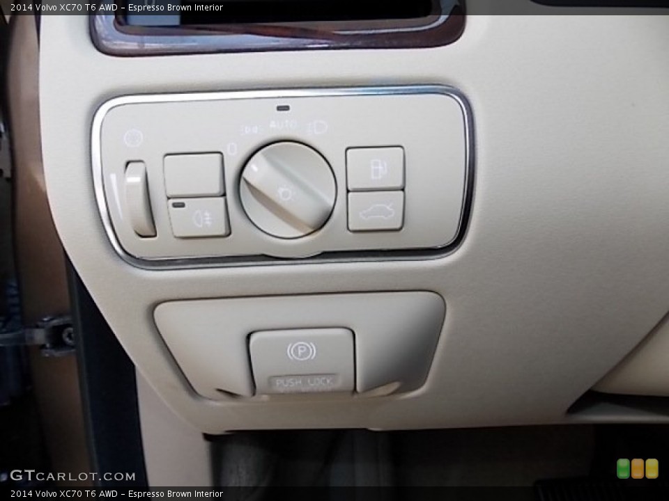 Espresso Brown Interior Controls for the 2014 Volvo XC70 T6 AWD #96412571