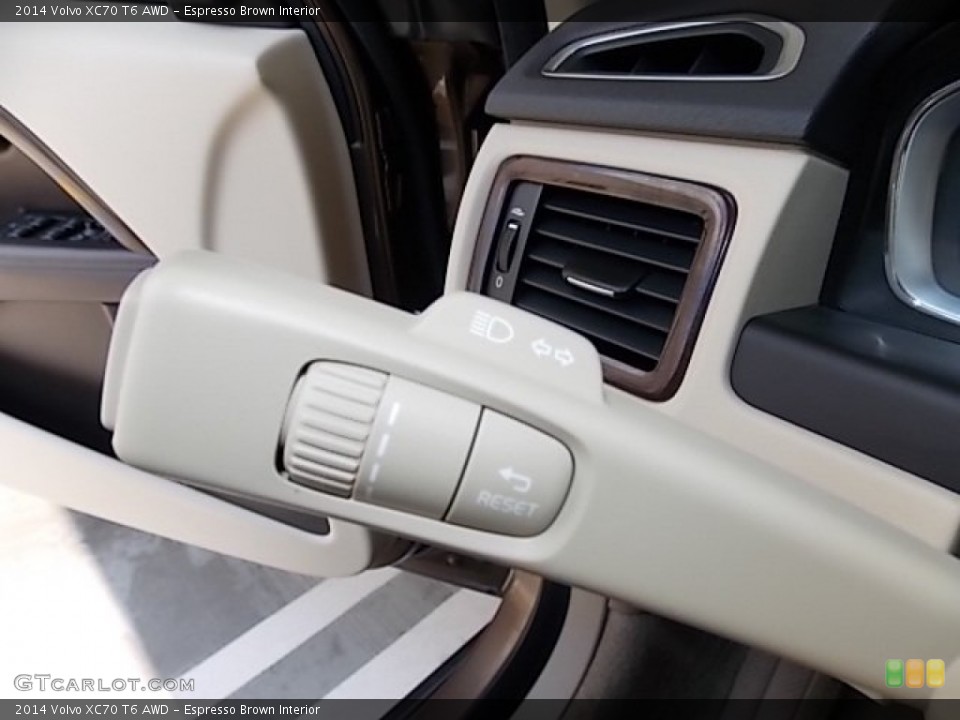 Espresso Brown Interior Controls for the 2014 Volvo XC70 T6 AWD #96412583