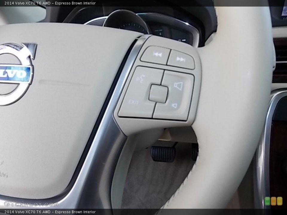 Espresso Brown Interior Controls for the 2014 Volvo XC70 T6 AWD #96412616