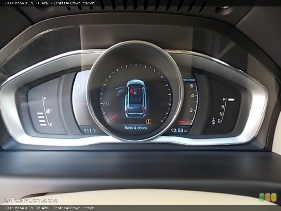 Espresso Brown Interior Gauges for the 2014 Volvo XC70 T6 AWD #96412634