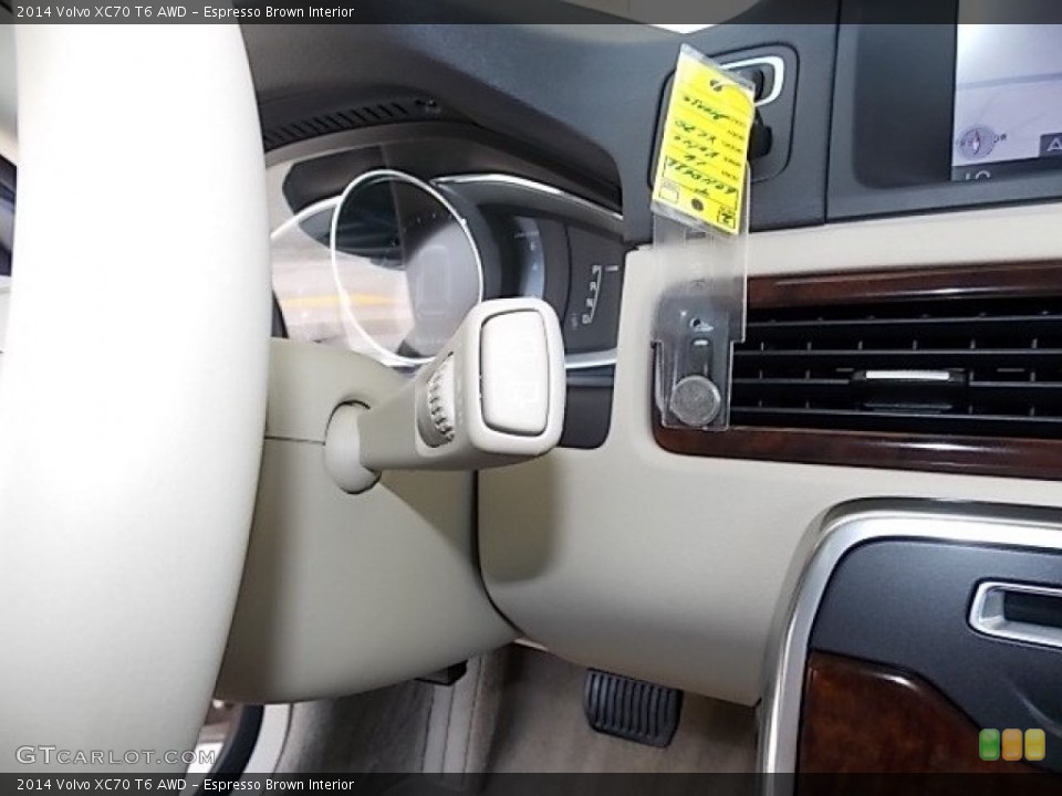Espresso Brown Interior Controls for the 2014 Volvo XC70 T6 AWD #96412646