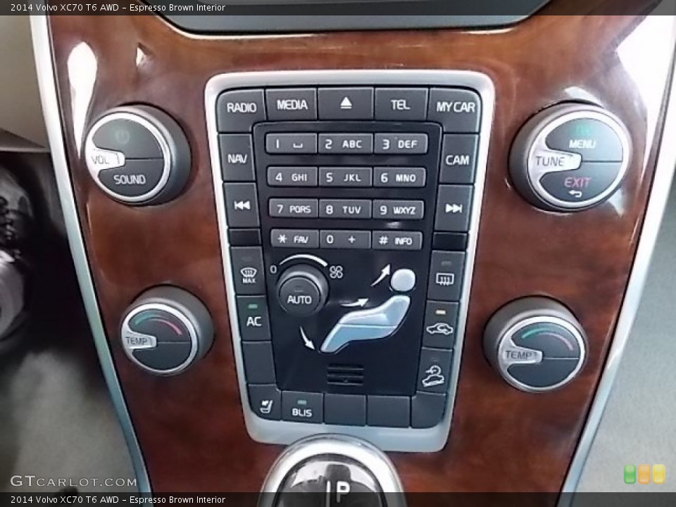 Espresso Brown Interior Controls for the 2014 Volvo XC70 T6 AWD #96412712
