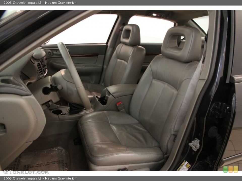 Medium Gray Interior Front Seat for the 2005 Chevrolet Impala LS #96414725