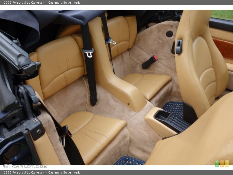 Cashmere Beige Interior Rear Seat for the 1996 Porsche 911 Carrera 4 #96426820