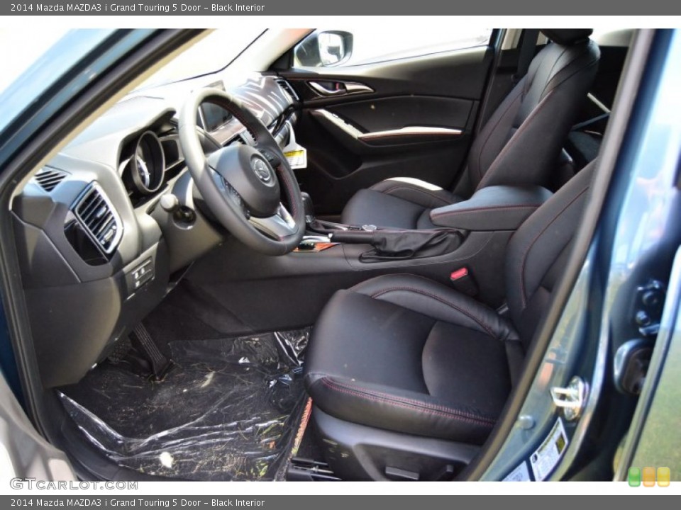 Black Interior Photo for the 2014 Mazda MAZDA3 i Grand Touring 5 Door #96427288