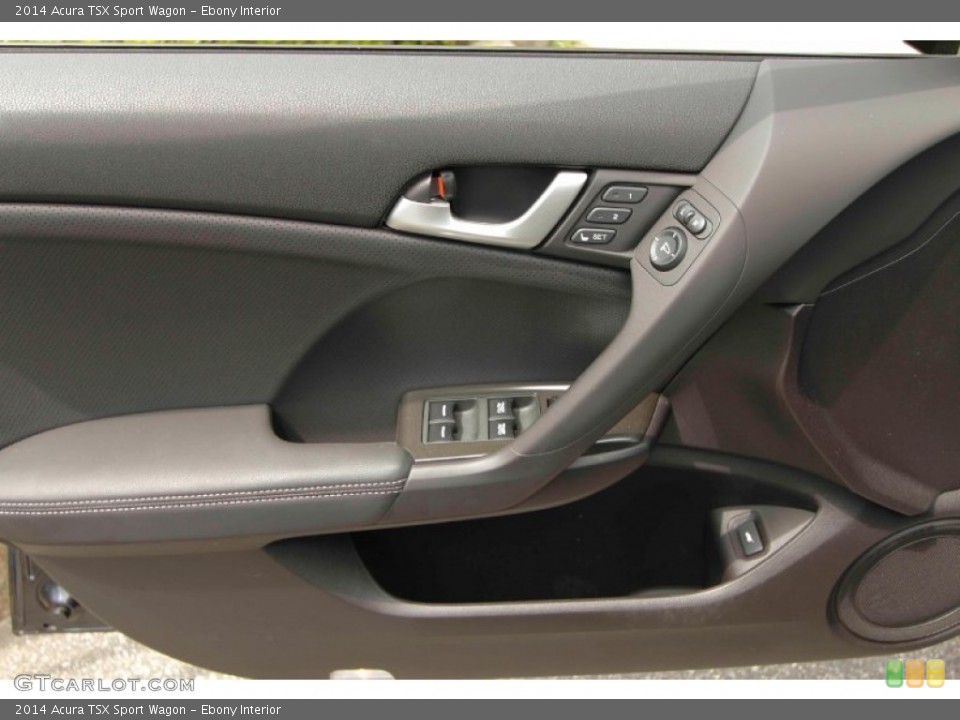 Ebony Interior Door Panel for the 2014 Acura TSX Sport Wagon #96429058
