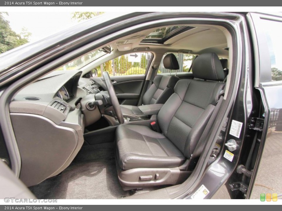 Ebony Interior Front Seat for the 2014 Acura TSX Sport Wagon #96429082