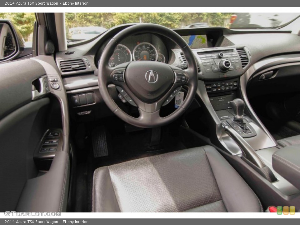 Ebony Interior Photo for the 2014 Acura TSX Sport Wagon #96429103